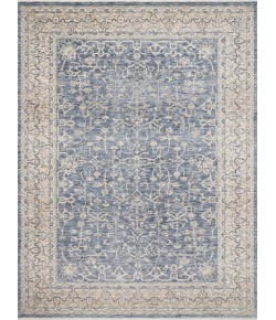 Loloi Pandora Dark Blue / Ivory PAN-04 7 ft. 10 in. X 7 ft. 10 in. Round Rug