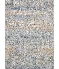 Loloi Pandora PAN-05 BLUE / GOLD Area Rug 7 ft. 10 in. X 7 ft. 10 in. Round