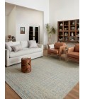 Chris Loves Julia x Loloi  Polly POL-03 Blue / Sand 2'-3" x 3'-9" Area Rug