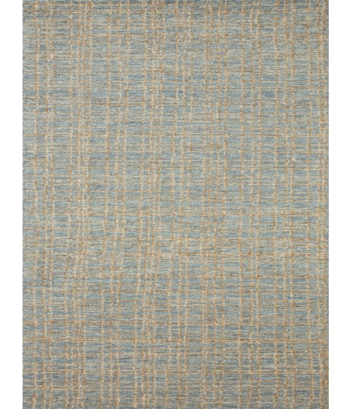 Chris Loves Julia x Loloi  Polly POL-03 Blue / Sand 2'-3" x 3'-9" Area Rug