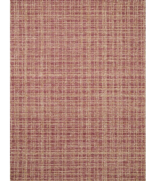 Chris Loves Julia x Loloi  Polly POL-03 Berry / Natural 2'-6" x 9'-9" Area Rug