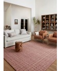 Chris Loves Julia x Loloi  Polly POL-03 Berry / Natural 2'-6" x 9'-9" Area Rug