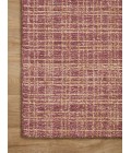 Chris Loves Julia x Loloi  Polly POL-03 Berry / Natural 2'-6" x 9'-9" Area Rug