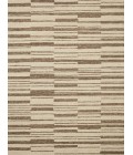 Chris Loves Julia x Loloi  Polly POL-04 Beige / Tobacco 18" x 18" Sample Area Rug
