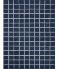 Chris Loves Julia x Loloi Polly Navy / Silver POL-05 3 ft. 6 in. X 5 ft. 6 in. Rectangle Rug