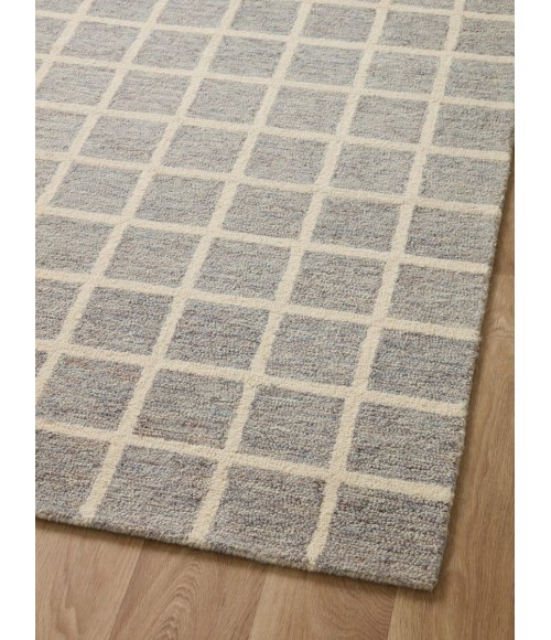 Chris Loves Julia x Loloi  Polly POL-05 Slate / Ivory 8'-6" x 11'-6" Area Rug
