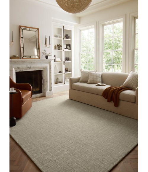 Chris Loves Julia x Loloi Polly Spa / Ivory POL-06 2 ft. X 5 ft. Rectangle Rug
