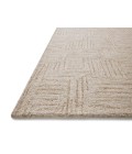 Chris Loves Julia x Loloi Polly Smoke / Sand POL-08 2 ft. 6 in. X 7 ft. 6 in. Rectangle Rug