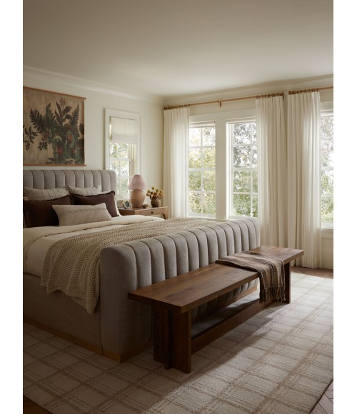Chris Loves Julia x Loloi Polly Cream / Sand Rug POL-12 2 ft. X 5 ft. Rectangle - Rugs Town Chris Loves Julia x Loloi Polly Cream / Sand POL-12 2 ft. X 5 ft. Rectangle Rug