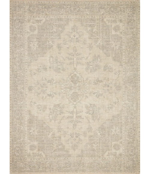 Loloi Priya Ivory / Grey PRY-04 3 ft. 6 in. X 5 ft. 6 in. Rectangle Rug