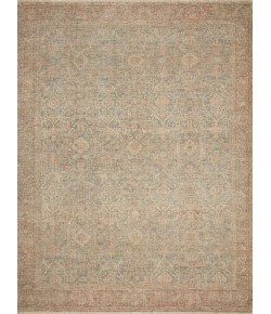 Loloi Priya Denim / Rust PRY-06 5 ft. X 7 ft. 6 in. Rectangle Rug