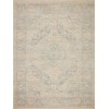 Loloi Priya PRY-08 Bone / Bluestone Area Rug 8 ft. 6 in. X 12 ft. Rectangle