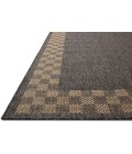 Chris Loves Julia x Loloi Providence Charcoal / Natural PRC-01 2ft.-3in. X 7ft.-7in. Rect. Rug