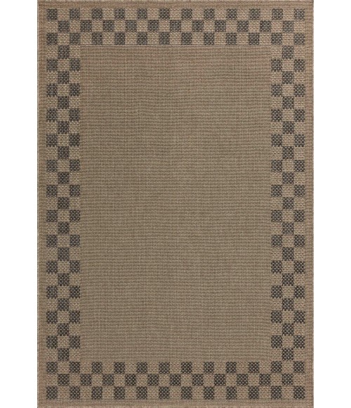Chris Loves Julia x Loloi Providence Natural / Charcoal PRC-01 2ft.-3in. X 7ft.-7in. Rect. Rug