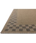 Chris Loves Julia x Loloi Providence Natural / Charcoal PRC-01 2ft.-3in. X 7ft.-7in. Rect. Rug