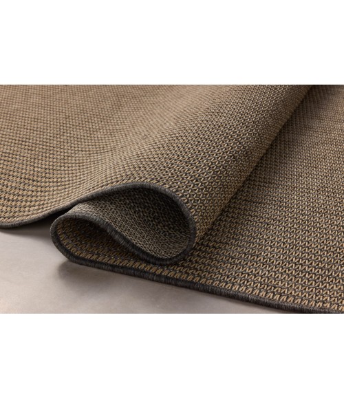 Chris Loves Julia x Loloi Providence Wheat / Charcoal PRC-03 7ft.-6in. X 10ft. Rect. Rug