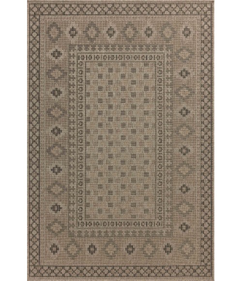 Chris Loves Julia x Loloi Providence Dove / Charcoal PRC-07 2ft.-3in. X 3ft.-9in. Rect. Rug