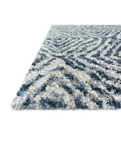 Loloi Quincy QC-01 OCEAN / PEBBLE Area Rug 2 ft. 3 in. X 8 ft. 0 in. Rectangle