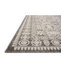 Rainier Area Rug Loloi II Rainier RAI-02 Pebble / Ivory 18" x 18" Sample Area Rug