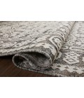 Rainier Area Rug Loloi II Rainier RAI-02 Pebble / Ivory 18" x 18" Sample Area Rug