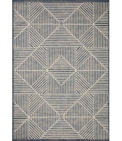 Loloi Rainier RAI-03 Denim / Ivory Area Rug 2 ft. 2 in. X 3 ft. 9 in. Rectangle