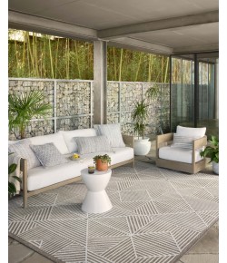 Loloi Rainier RAI-03 Natural / Ivory Area Rug 7 ft. 10 in. X 10 ft. 10 in. Rectangle