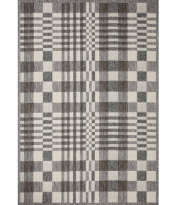Loloi Rainier RAI-04 Ivory / Pebble Area Rug 7 ft. 10 in. X 10 ft. 10 in. Rectangle