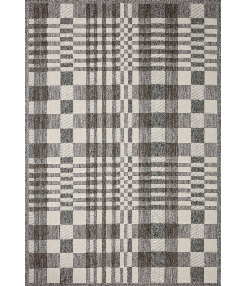 Loloi II Rainier RAI-04 Ivory / Pebble 5'-3" x 7'-7" Area Rug