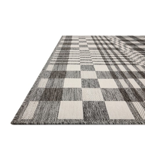 Loloi II Rainier RAI-04 Ivory / Pebble 5'-3" x 7'-7" Area Rug