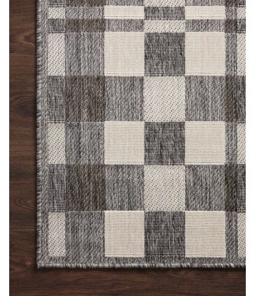 Loloi II Rainier RAI-04 Ivory / Pebble 5'-3" x 7'-7" Area Rug