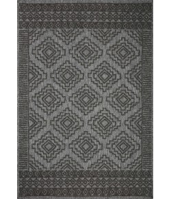 Loloi Rainier RAI-06 Grey / Charcoal Area Rug 7 ft. 10 in. X 10 ft. 10 in. Rectangle