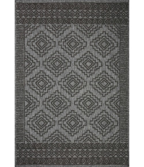 Loloi II Rainier RAI-06 Grey / Charcoal 3'-11" x 5'-11" Area Rug