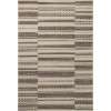 Loloi Rainier RAI-08 Ivory / Taupe Area Rug 3 ft. 11 in. X 5 ft. 11 in. Rectangle