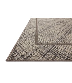 Loloi Rainier RAI-10 Ivory / Charcoal Area Rug 11 ft. 6 in. X 15 ft. Rectangle