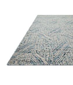 Loloi Raven Blue / Ivory RAV-01 8 ft. 6 in. X 11 ft. 6 in. Rectangle Rug