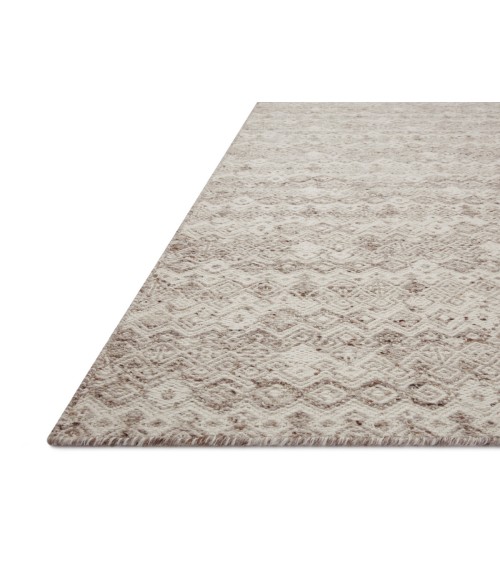 Loloi Raven Dove / Ivory RAV-03 9 ft. 3 in. X 13 ft. Rectangle Rug