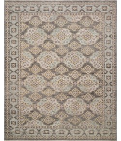 Loloi Reina REI-03 SMOKE / PRISM Area Rug 18 in. X 18 in. Sample