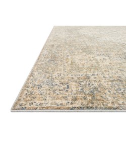 Loloi Revere REV-08 GRANITE / BLUE Area Rug 7 ft. 10 in. X 7 ft. 10 in. Round