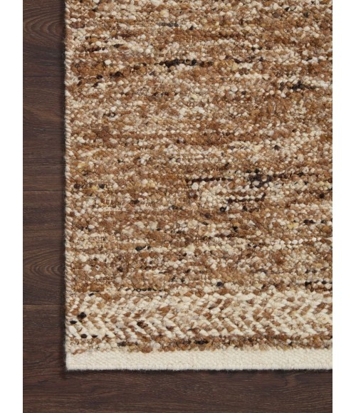 Loloi Reyla RLA-01 Caramel / Ivory 2'-0" x 3'-0" Area Rug