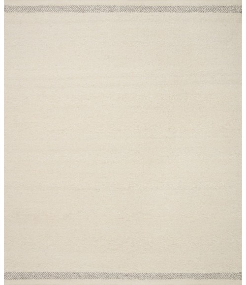 Loloi Reyla RLA-01 Ivory / Silver 3'-6" x 5'-6" Area Rug