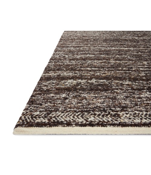 Loloi Reyla RLA-01 Mocha / Ivory 2'-6" x 7'-9" Area Rug