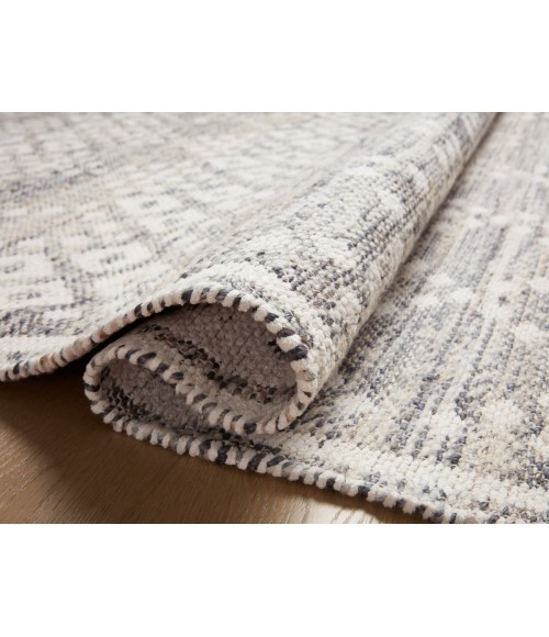 Angela Rose x Loloi Rivers Denim / Ivory Rug RIV-01 8 ft. 6 in. X 11 ft. 6 in. Rectangle - Rugs Town Angela Rose x Loloi Rivers Denim / Ivory RIV-01 8 ft. 6 in. X 11 ft. 6 in. Rectangle Rug