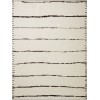 Loloi Roman ROM-05 IVORY / BLACK Area Rug 11 ft. 6 in. X 15 ft. Rectangle