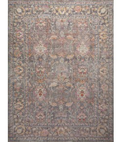 Chris Loves Julia x Loloi Rosemarie ROE-01 STONE / MULTI Area Rug 3 ft. 2 in. X 3 ft. 2 in. Round