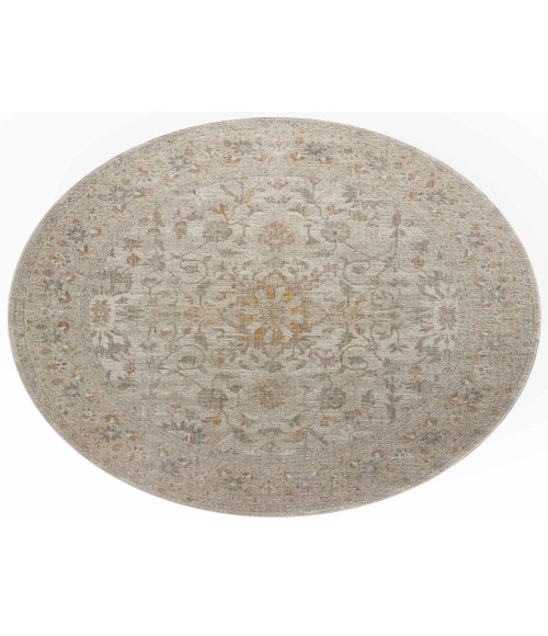 Chris Loves Julia x Loloi Rosemarie Ivory / Natural Rug ROE-02 7 ft. 9 in. X 7 ft. 9 in. Round - Rugs Town Chris Loves Julia x Loloi Rosemarie Ivory / Natural ROE-02 7 ft. 9 in. X 7 ft. 9 in. Round Rug