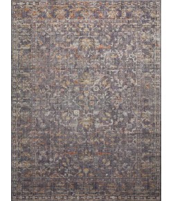 Chris Loves Julia x Loloi Rosemarie ROE-04 GRAPHITE / MULTI Area Rug 3 ft. 2 in. X 3 ft. 2 in. Round