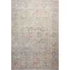 Chris Loves Julia x Loloi Rosemarie ROE-05 OATMEAL / LAVENDER Area Rug 2 ft. 7 in. X 8 ft. 0 in. Rectangle