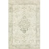 Loloi Rosette ROS-02 IVORY / SILVER Area Rug 2 ft. 6 in. X 7 ft. 6 in. Rectangle