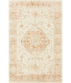 Loloi Rosette ROS-03 IVORY / TERRACOTTA Area Rug 5 ft. 0 in. X 7 ft. 6 in. Rectangle