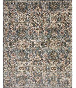 Loloi Saban SAB-04 BLUE / SAND Area Rug 18 in. X 18 in. Sample